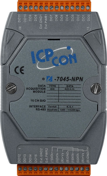 I-7045-G NPN CR » DCON I/O Module